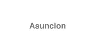 Asuncion