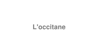 L'occitane