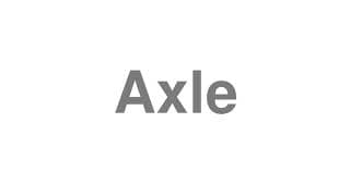 Axle