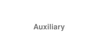 Auxiliary