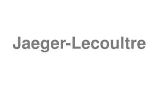 Jaeger-Lecoultre