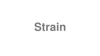 Strain