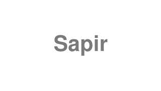 Sapir