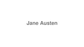 Jane Austen