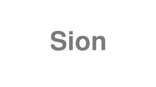 Sion