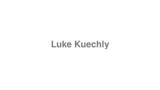 Luke Kuechly