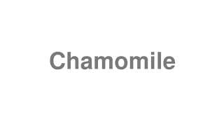 Chamomile