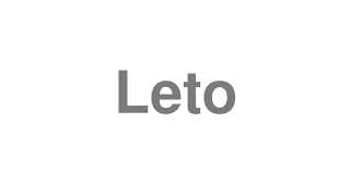 Leto