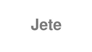 Jete