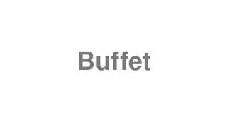 Buffet