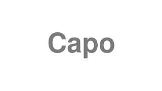 Capo