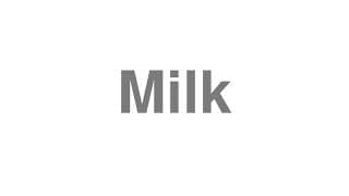 milk