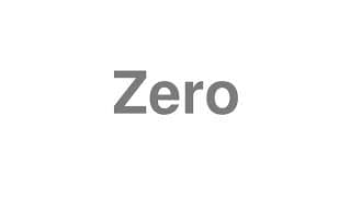 Zero