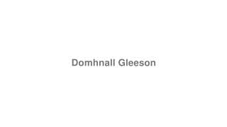 Domhnall Gleeson
