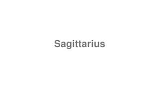 Sagittarius