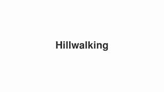 Hillwalking