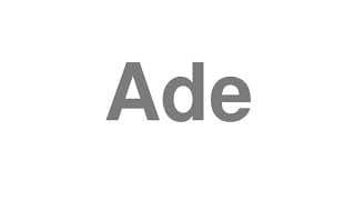 Ade