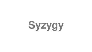 Syzygy