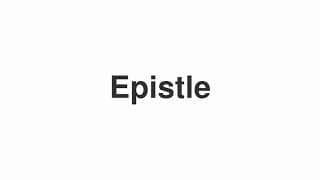 Epistle