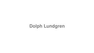Dolph Lundgren