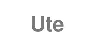 Ute
