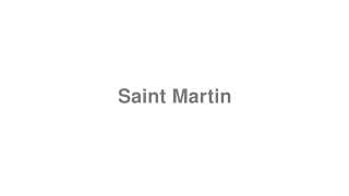 Saint Martin