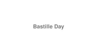 Bastille Day