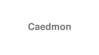 Caedmon