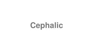 Cephalic