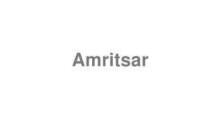 Amritsar