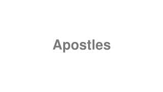Apostles