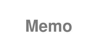 Memo