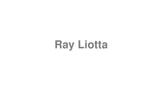 Ray Liotta
