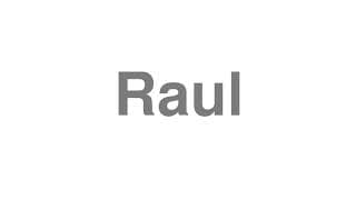 Raul