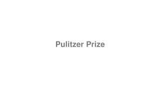 Pulitzer Prize