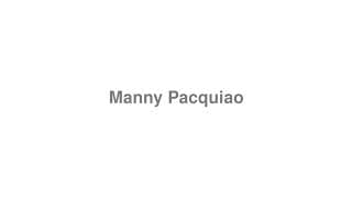 Manny Pacquiao