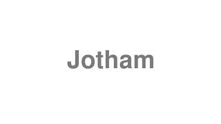 Jotham