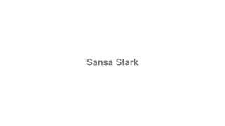 Sansa Stark (Game of Thrones)