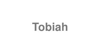 Tobiah