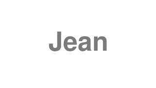 Jean