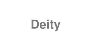 Deity