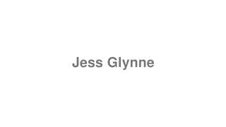Jess Glynne