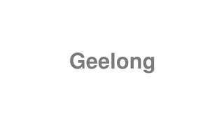 Geelong