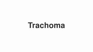 Trachoma