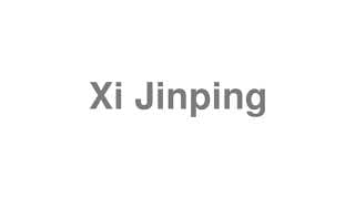 Xi Jinping