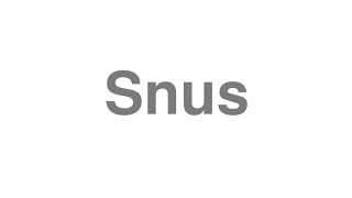 Snus