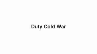 Duty Cold War