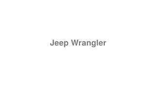 Jeep Wrangler