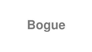 Bogue