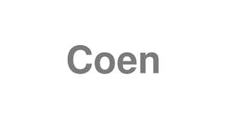 Coen